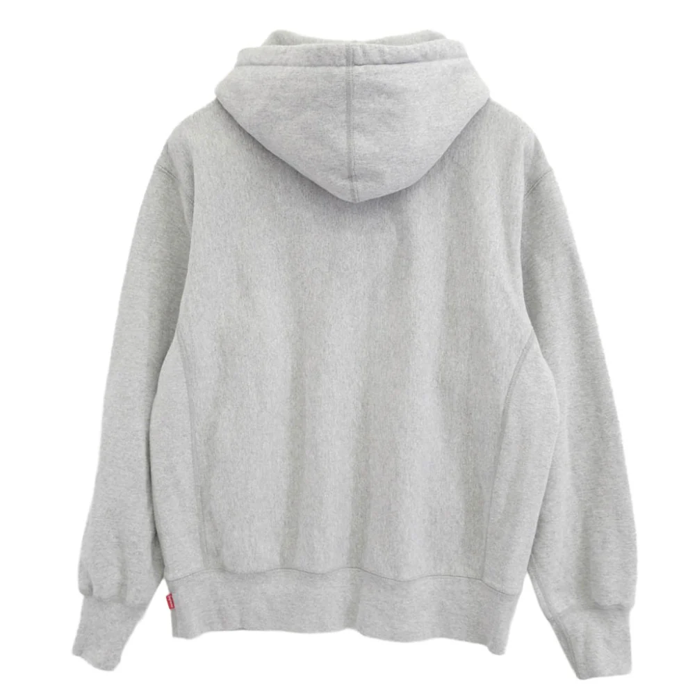 Supreme シュプリーム 20AW Cross Box Logo Hooded Sweatshirt クロス ボックスロゴ フーデッド スウェット シャツ プルオーバー パーカー グレー系 S【中古】 - Image 2