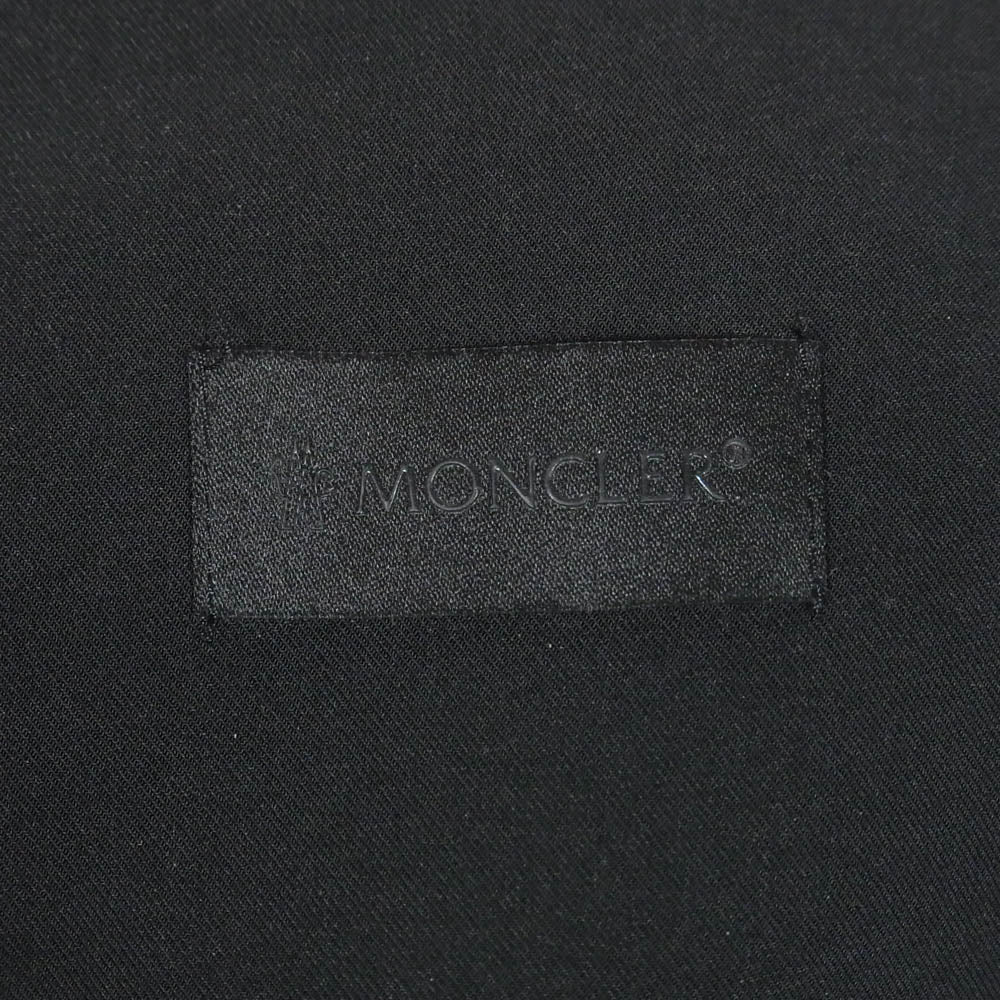 MONCLER モンクレール K20912A00012 PANTALONE SPORTIVO ジョガー トラック パンツ ブラック系 44【中古】 - Image 4