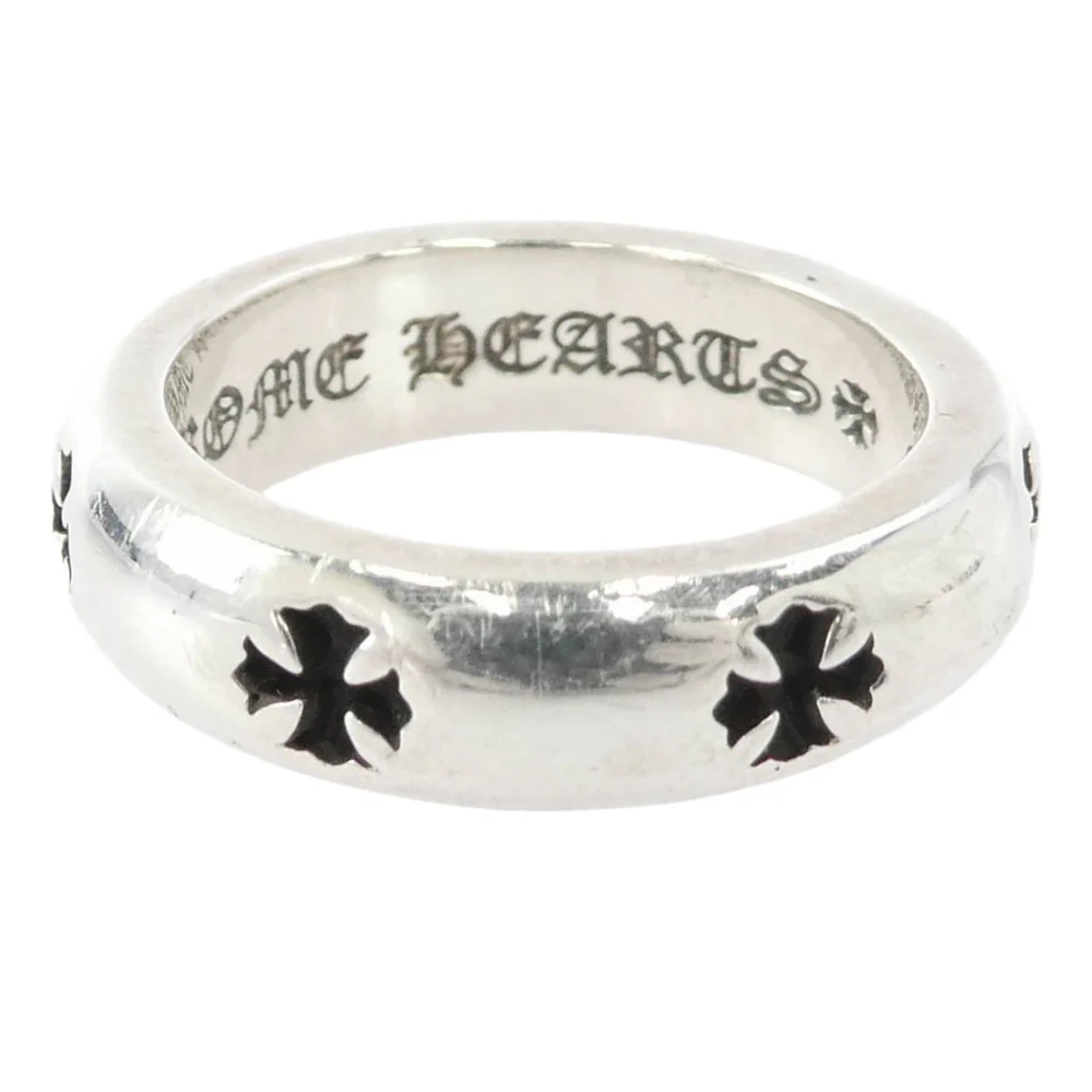 CHROME HEARTS クロムハーツ(原本無) NEGATIVE CH PLUS ネガティブ CHプラス リング シルバー系 12号【中古】