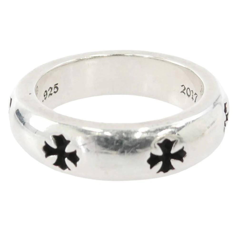 CHROME HEARTS クロムハーツ(原本無) NEGATIVE CH PLUS ネガティブ CHプラス リング シルバー系 12号【中古】 - Image 2