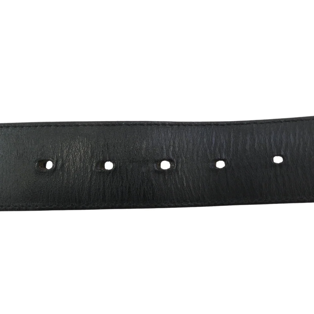 CHROME HEARTS クロムハーツ（原本無） BLT GUNSLINGER 1.5 ガンスリンガー バックル レザー ベルト 36インチ ブラック系 36【中古】 - Image 6