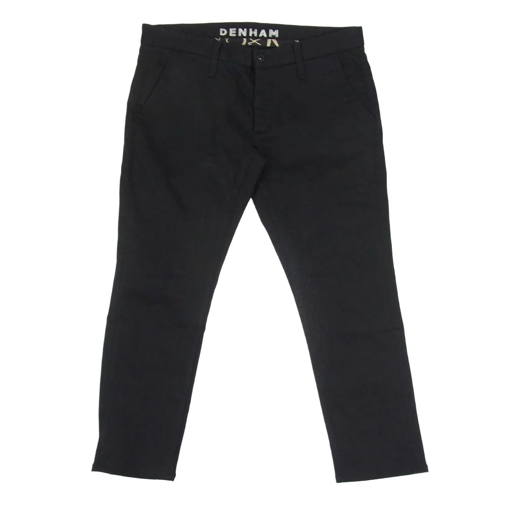 DENHAM デンハム 01-21-10-10-040 YORK ヨーク テーパード ブラックデニム パンツ ブラック系 34【中古】