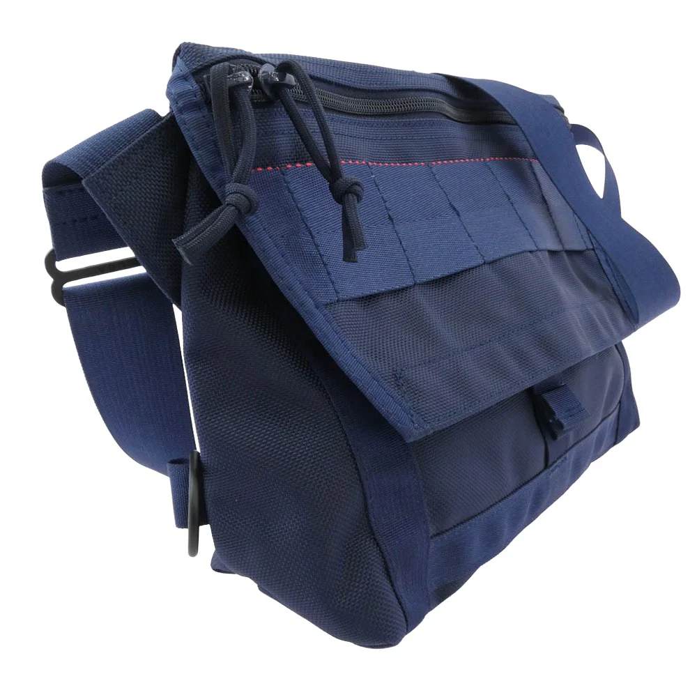 BRIEFING ブリーフィング USA製 BEAMS PLUS FLEET MESSENGER メッセンジャーバッグ ショルダーバッグ ネイビー系【中古】 - Image 3
