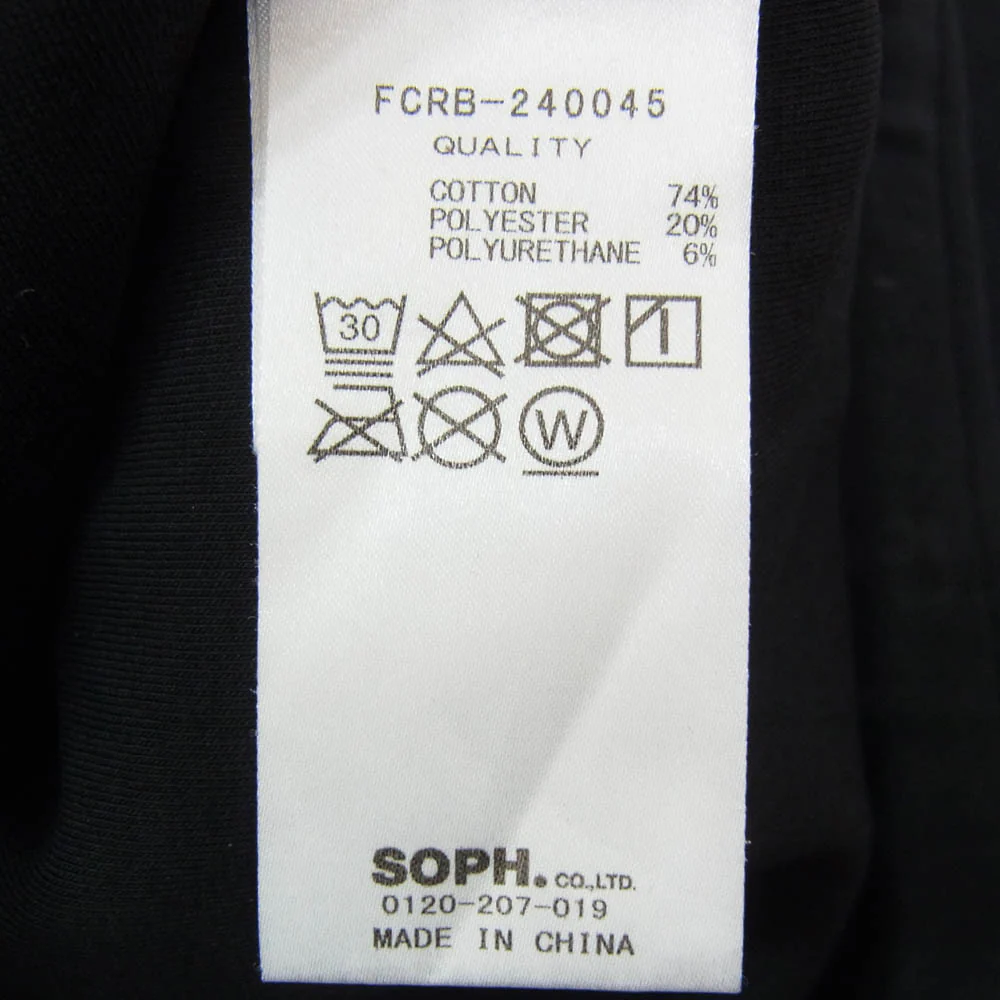 F.C.R.B. エフシーアールビー 24SS FCRB-240045 TECH SWEAT TRAINING PANTS テックスウェット トレーニング パンツ ブラック系 L【中古】 - Image 5