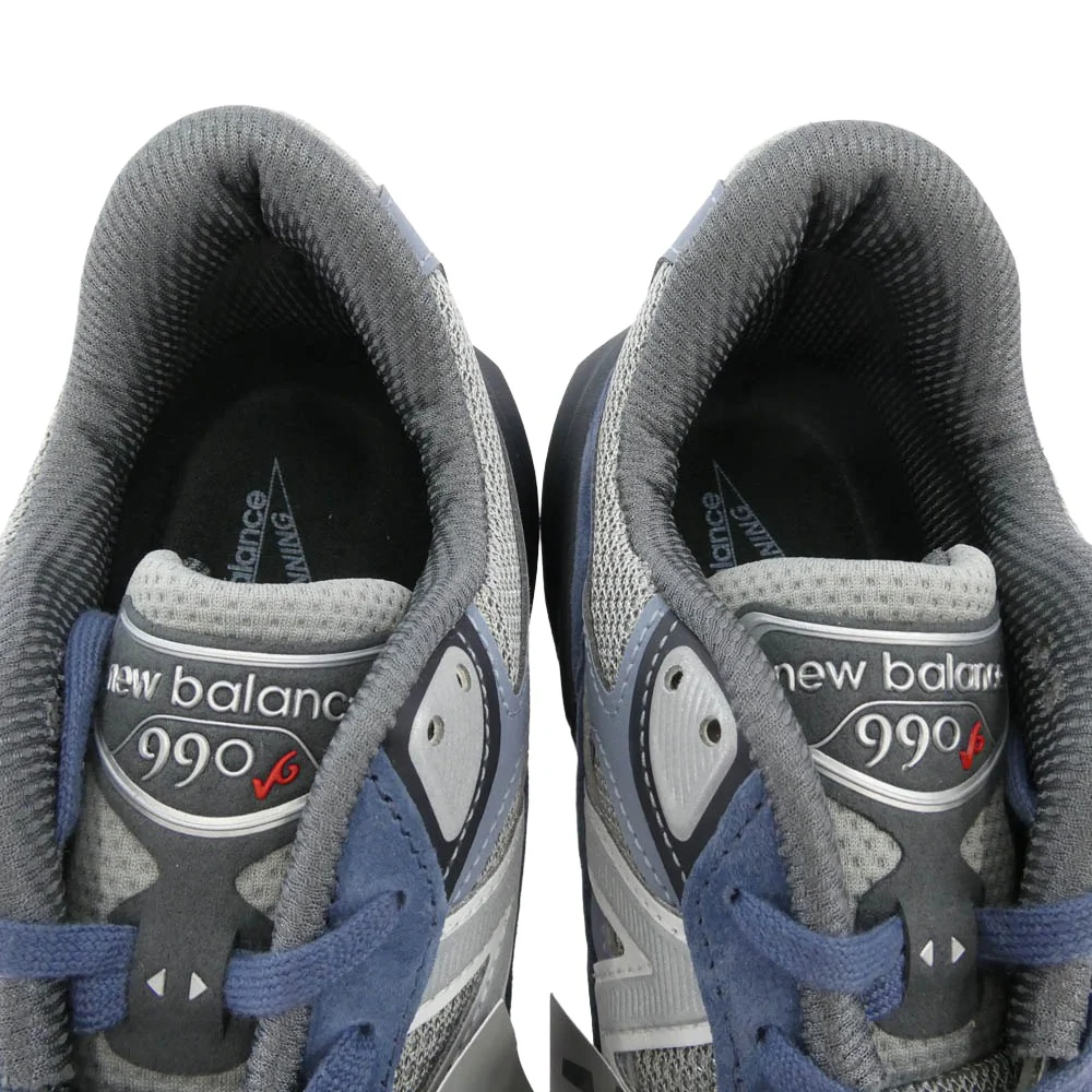 NEW BALANCE ニューバランス U990LT6 USA製 990V6 Vintage Indigo Eclipse Slate Grey スニーカー ネイビーグレー系 27cm【新古品】【未使用】【中古】 - Image 5