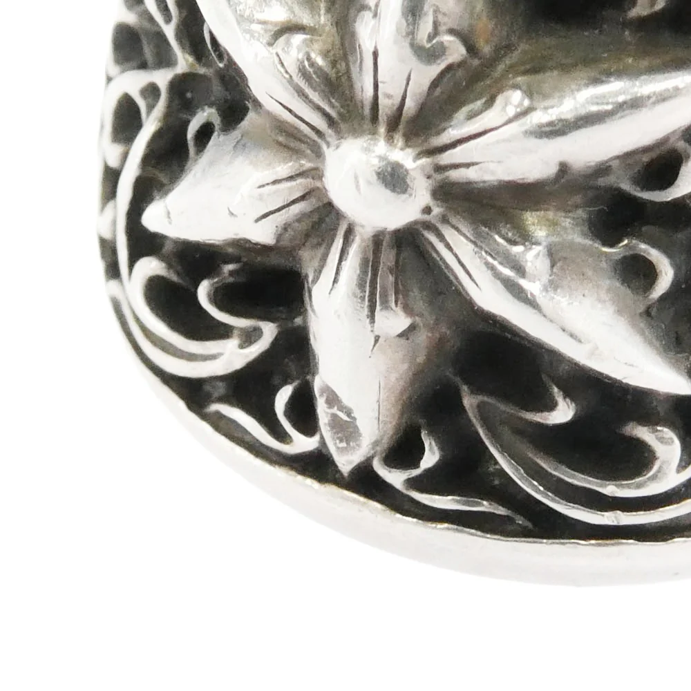 CHROME HEARTS クロムハーツ(原本無) CLSSC OVAL STAR クラシック オーバルスター リング シルバー シルバー系 23.5号【中古】 - Image 7