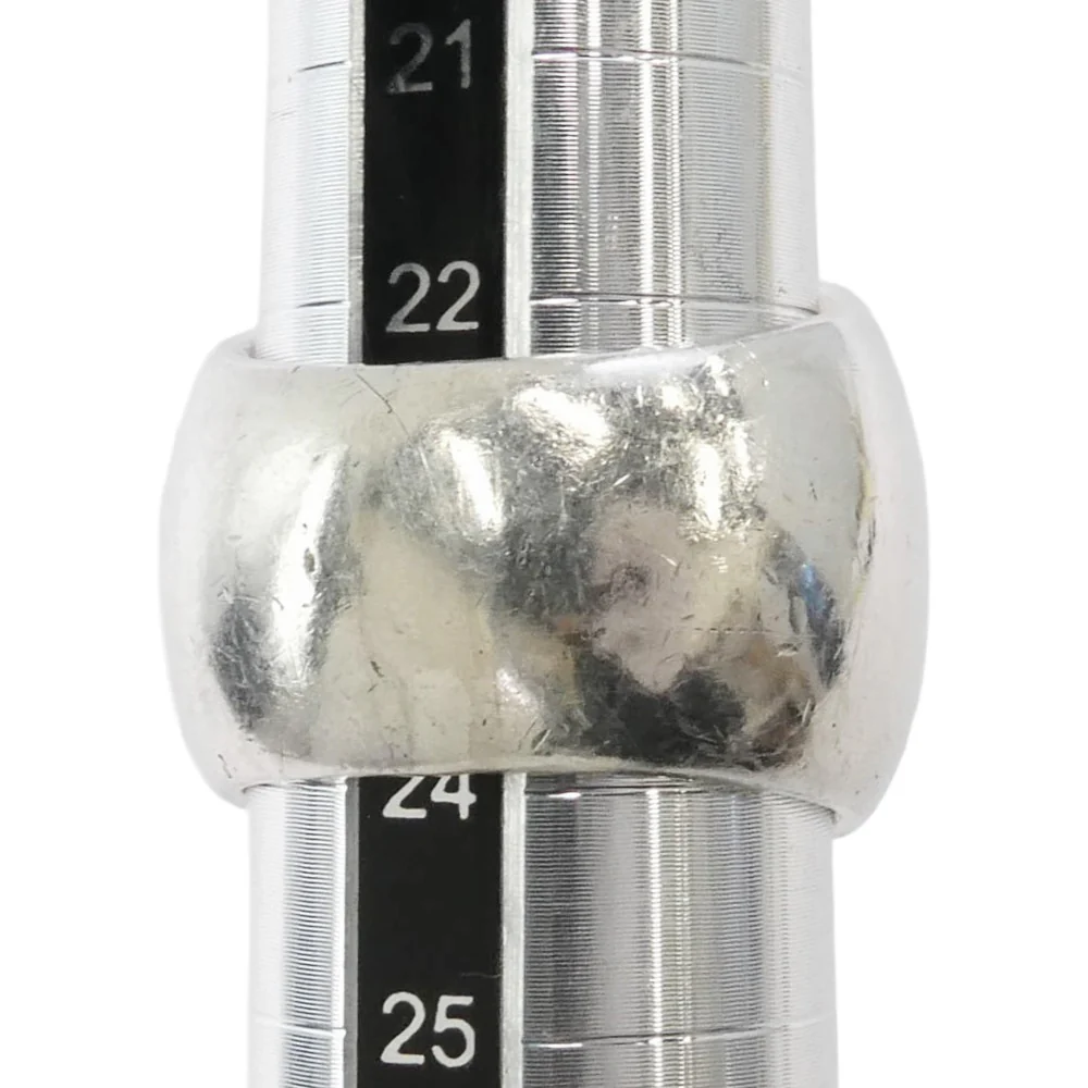 CHROME HEARTS クロムハーツ(原本無) CLSSC OVAL STAR クラシック オーバルスター リング シルバー シルバー系 23.5号【中古】 - Image 8