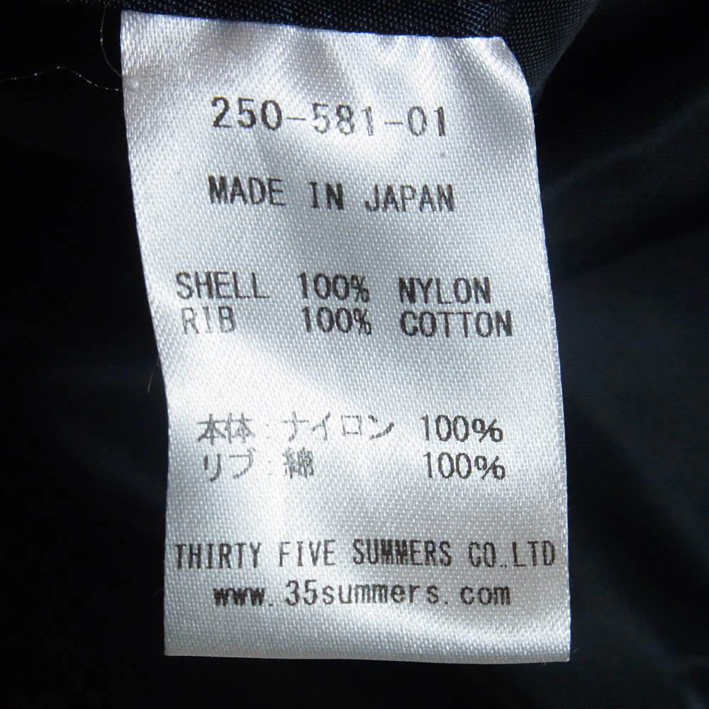 Rocky Mountain FeatherBed ロッキーマウンテンフェザーベッド 250-581-01 RMFB GRAND TETON L-2CA JACKET ボンバージャケット ブルゾン ブラック系 36【中古】 - Image 6
