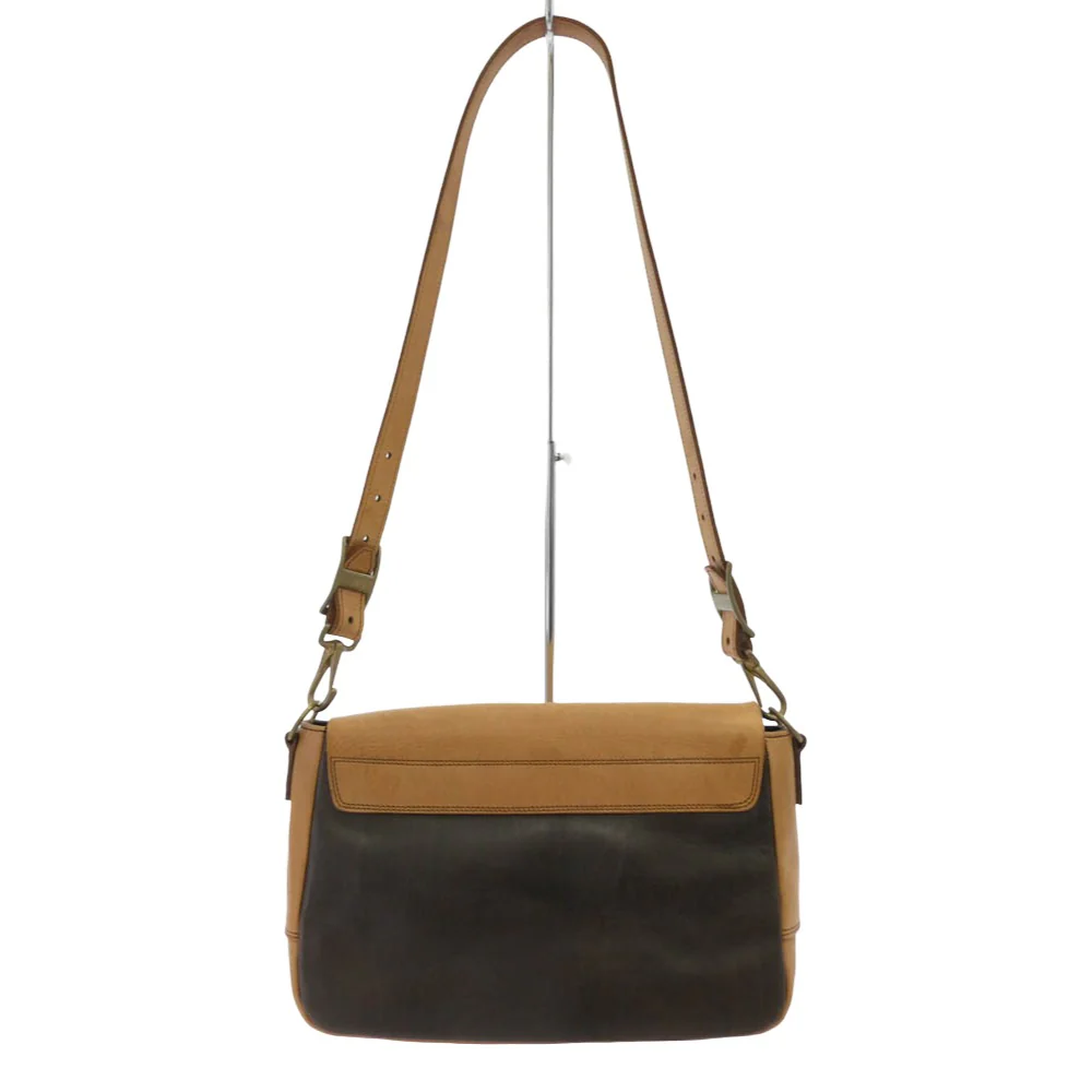 DAPPER'S ダッパーズ Lot1190 Combination Leather Mini Shoulder コンビネーション レザー ミニ ショルダー バッグ ブラウン系【中古】 - Image 2