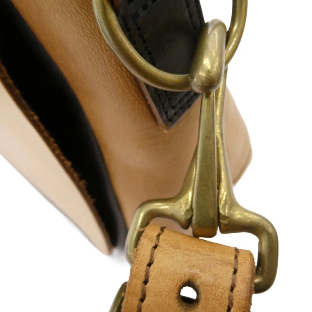 DAPPER'S ダッパーズ Lot1190 Combination Leather Mini Shoulder コンビネーション レザー ミニ ショルダー バッグ ブラウン系【中古】 - Image 9