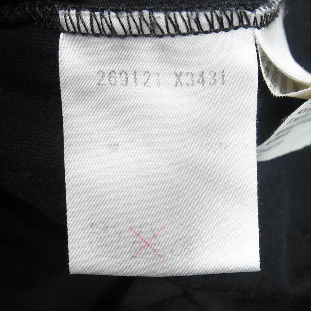 GUCCI グッチ 269121 X3431 シェリーライン コットン vネック Tシャツ 半袖カットソー ネイビー系 S【中古】 - Image 5