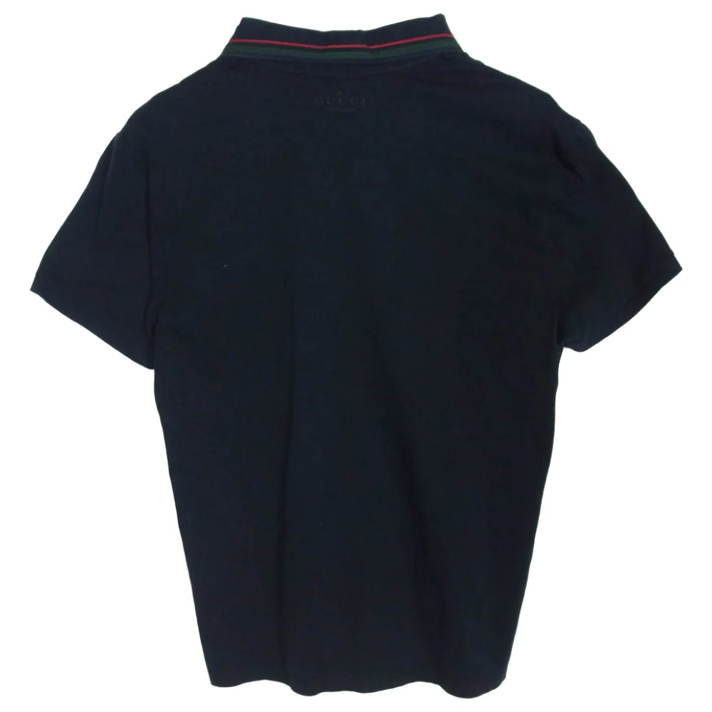 GUCCI グッチ 269119 X3431 シェリーライン コットン 半袖 ポロシャツ ダークネイビー系 M【中古】 - Image 2
