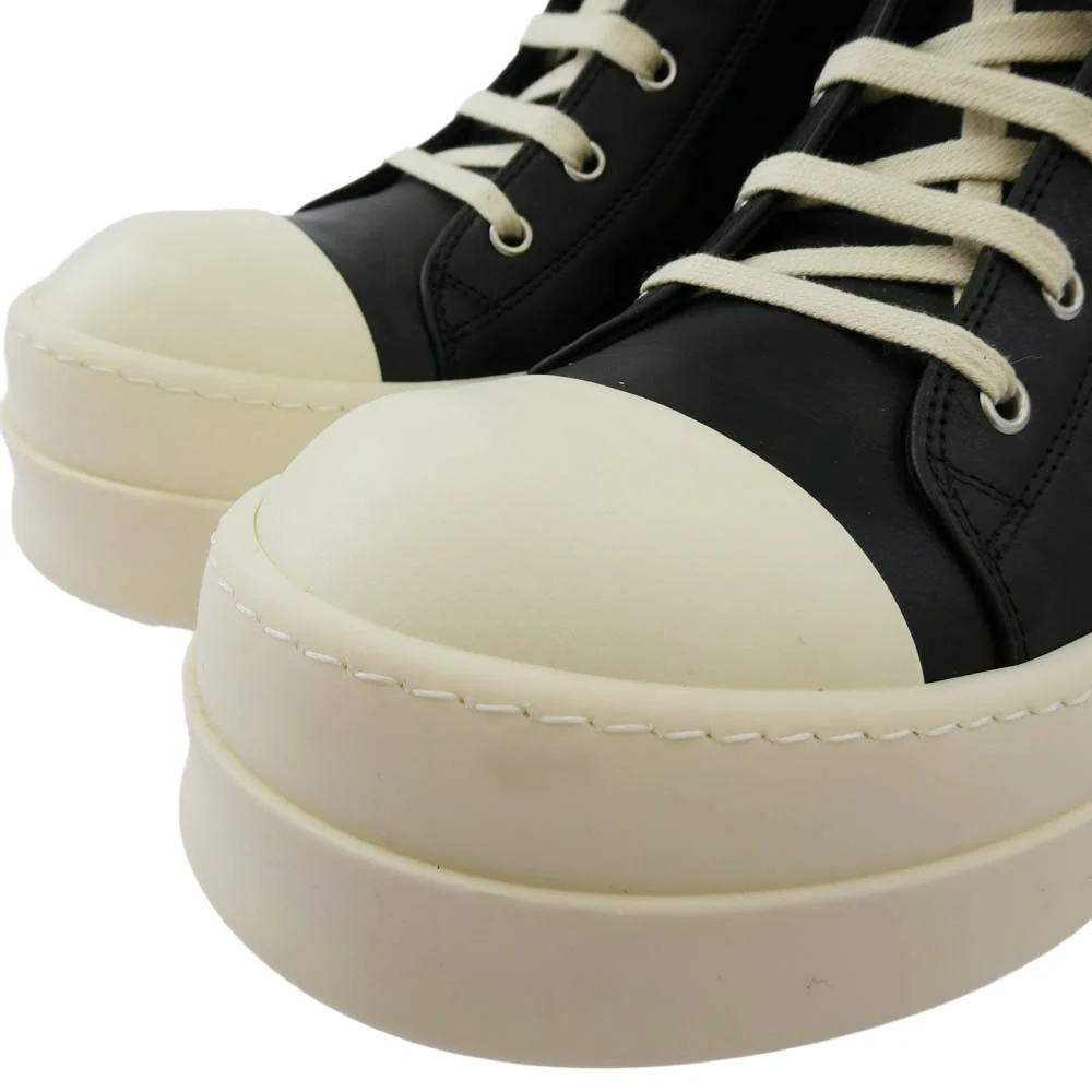 Rick Owens リックオウエンス RU01E5859-LCO MEGA BUMPER SNEAKS メガバンパー スニーカーズ ラモーンズ ブラック系 オフホワイト系 42【美品】【中古】 - Image 4