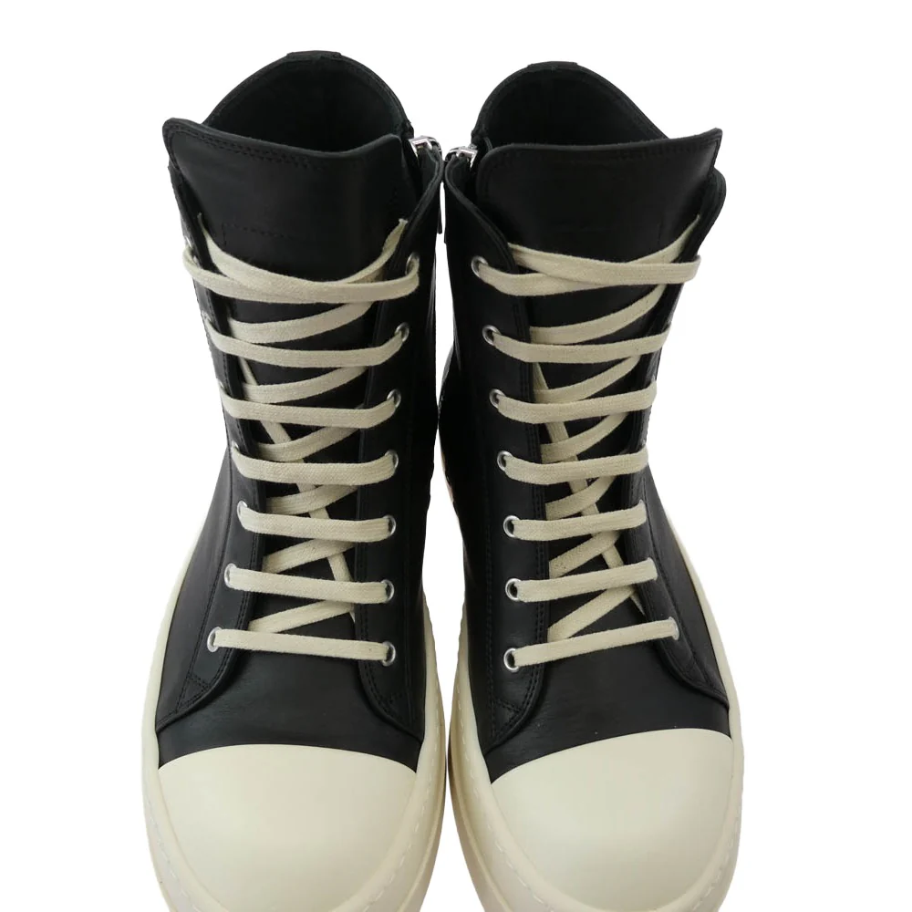 Rick Owens リックオウエンス RU01E5859-LCO MEGA BUMPER SNEAKS メガバンパー スニーカーズ ラモーンズ ブラック系 オフホワイト系 42【美品】【中古】 - Image 5