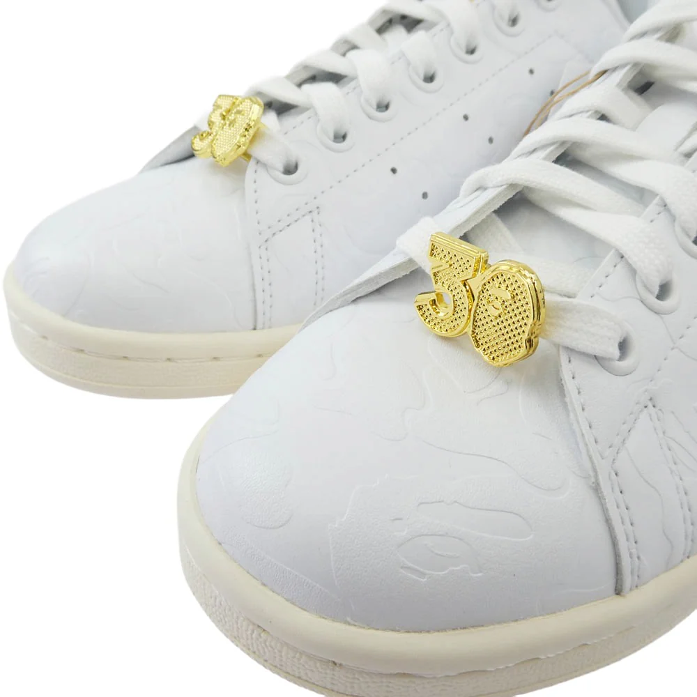 adidas アディダス 23AW IG1115 Stan Smith 30th Anniversary スタンスミス 30周年 アニバーサリー スニーカー ホワイト系 カモフラージュ系 23.5cm【新古品】【未使用】【中古】 - Image 4