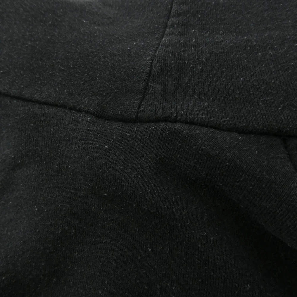 CHROME HEARTS クロムハーツ（原本無） OLD HORSESHOE HOODIE 裏地サーマル オールド ファックユー バックロゴ プルオーバー パーカー ブラック系【中古】 - Image 9