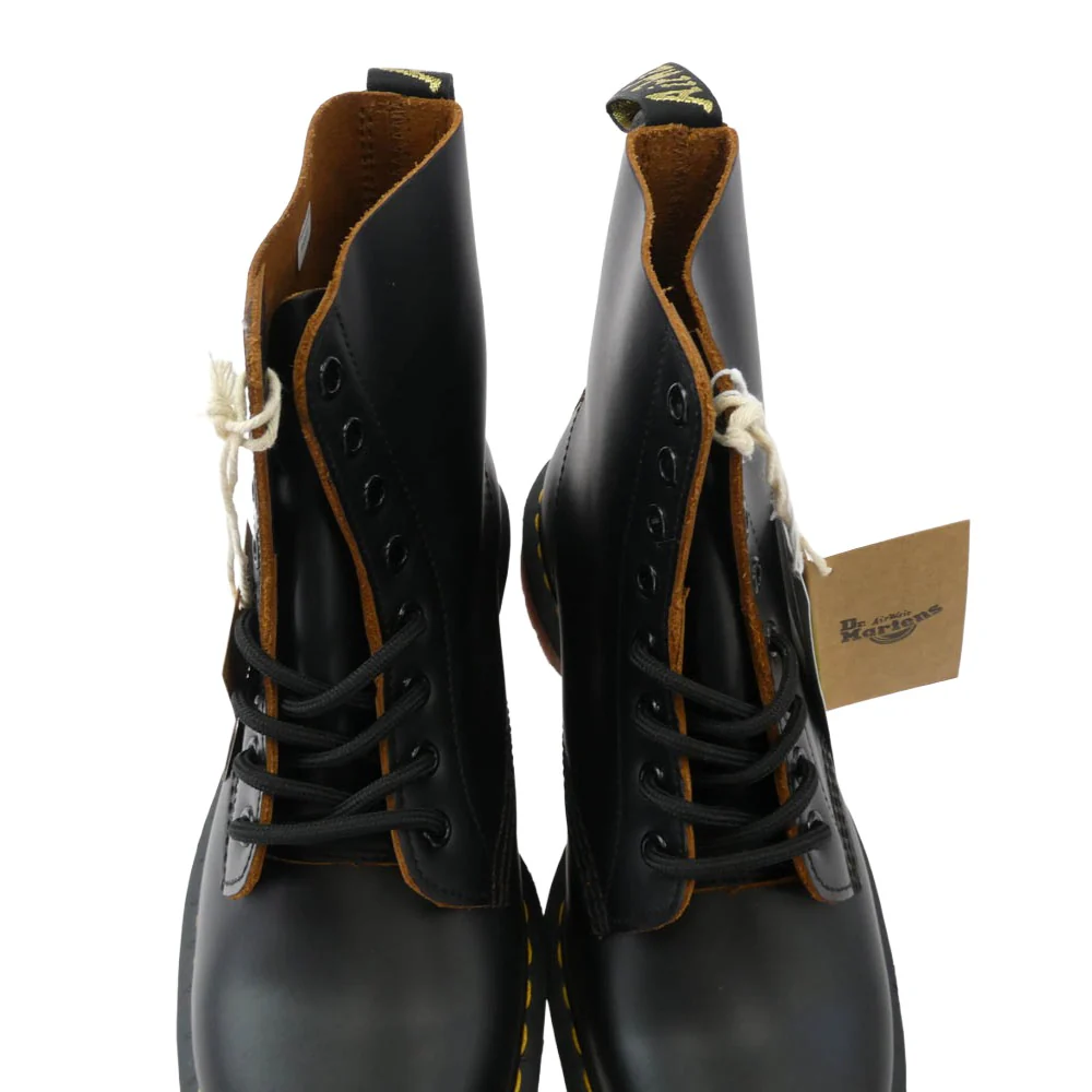 Dr.Martens ドクターマーチン VINTAGE 1460 イングランド製 1460 8EYE SHOE 8ホール ブーツ ブラック系 US8【新古品】【未使用】【中古】 - Image 5