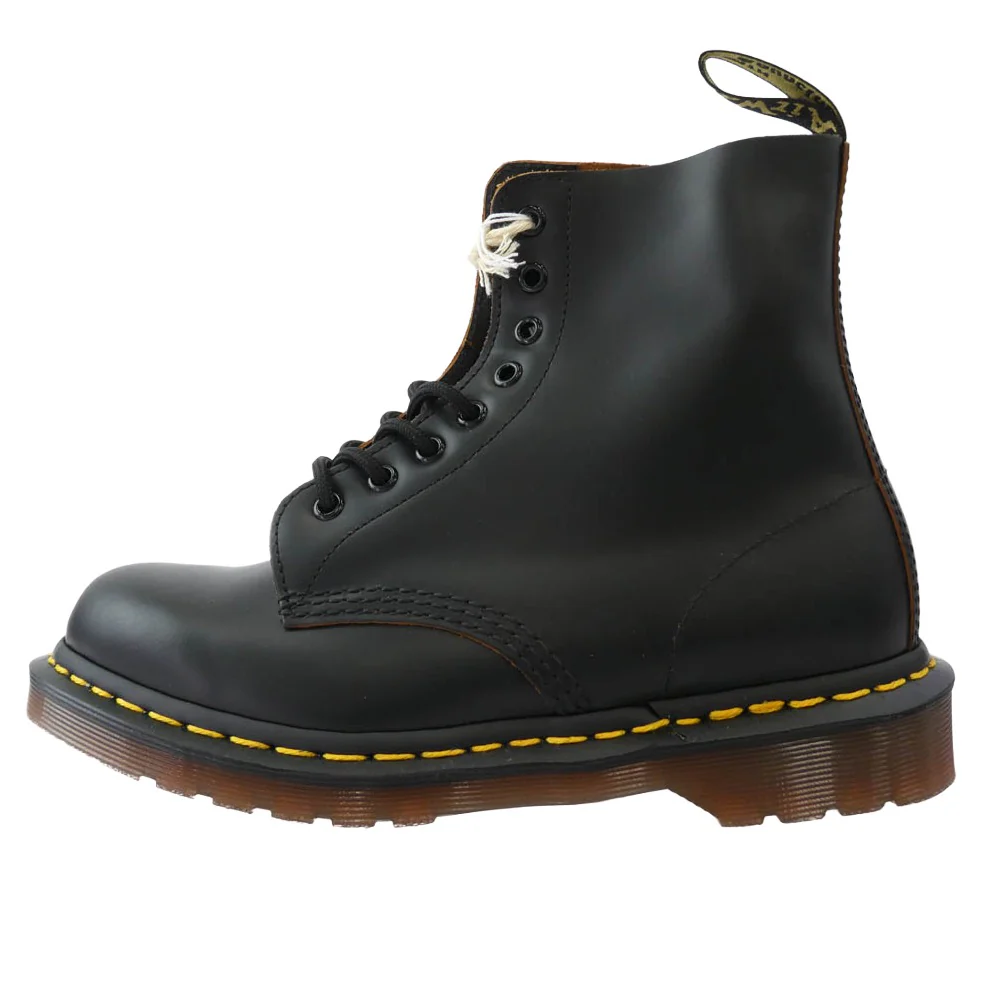 Dr.Martens ドクターマーチン VINTAGE 1460 イングランド製 1460 8EYE SHOE 8ホール ブーツ ブラック系 US8【新古品】【未使用】【中古】 - Image 2