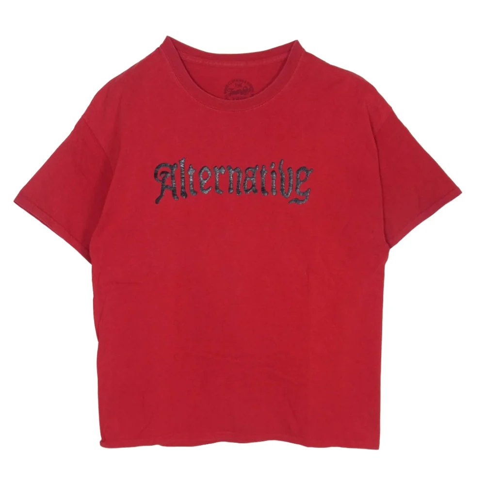 TENDERLOIN テンダーロイン T-TEE ALTERNATIVE 半袖 Tシャツ レッド系 L【中古】
