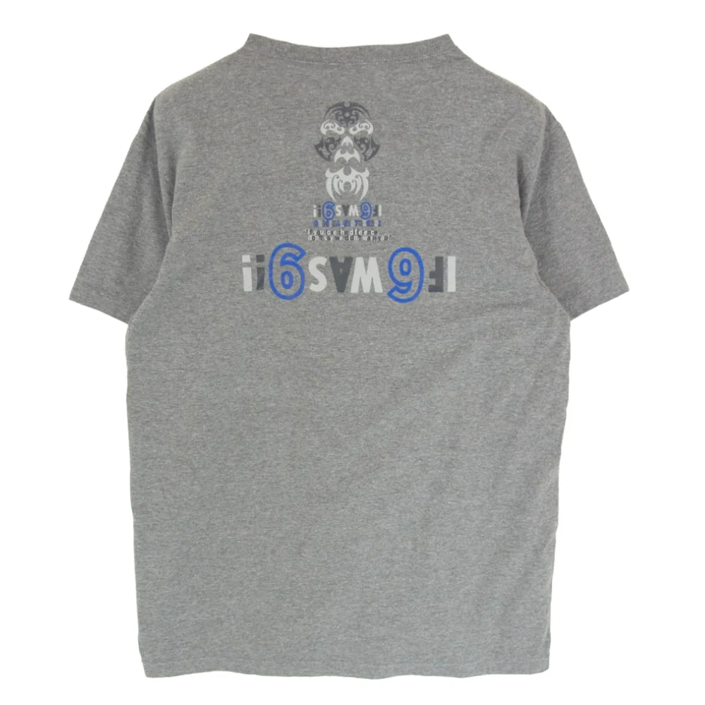 TENDERLOIN テンダーロイン 22SS 2A ロゴ プリント 半袖 Tシャツ グレー系 XL【中古】 - Image 2