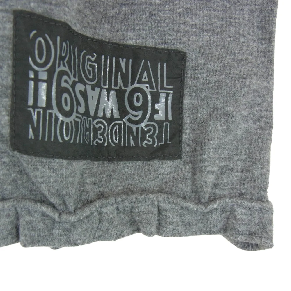 TENDERLOIN テンダーロイン 22SS 2A ロゴ プリント 半袖 Tシャツ グレー系 XL【中古】 - Image 6