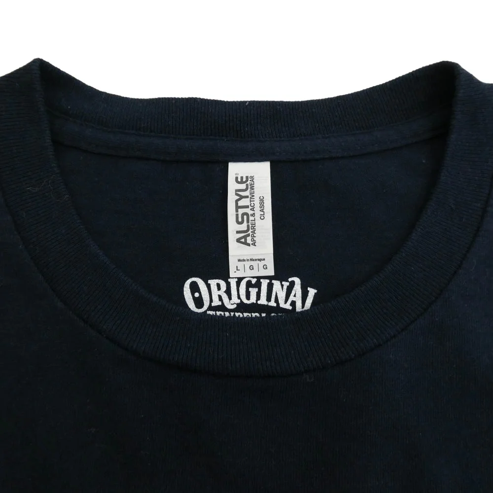 TENDERLOIN テンダーロイン 22SS TEE 3A ロゴ 半袖 Tシャツ ネイビー ネイビー系 L【中古】 - Image 3