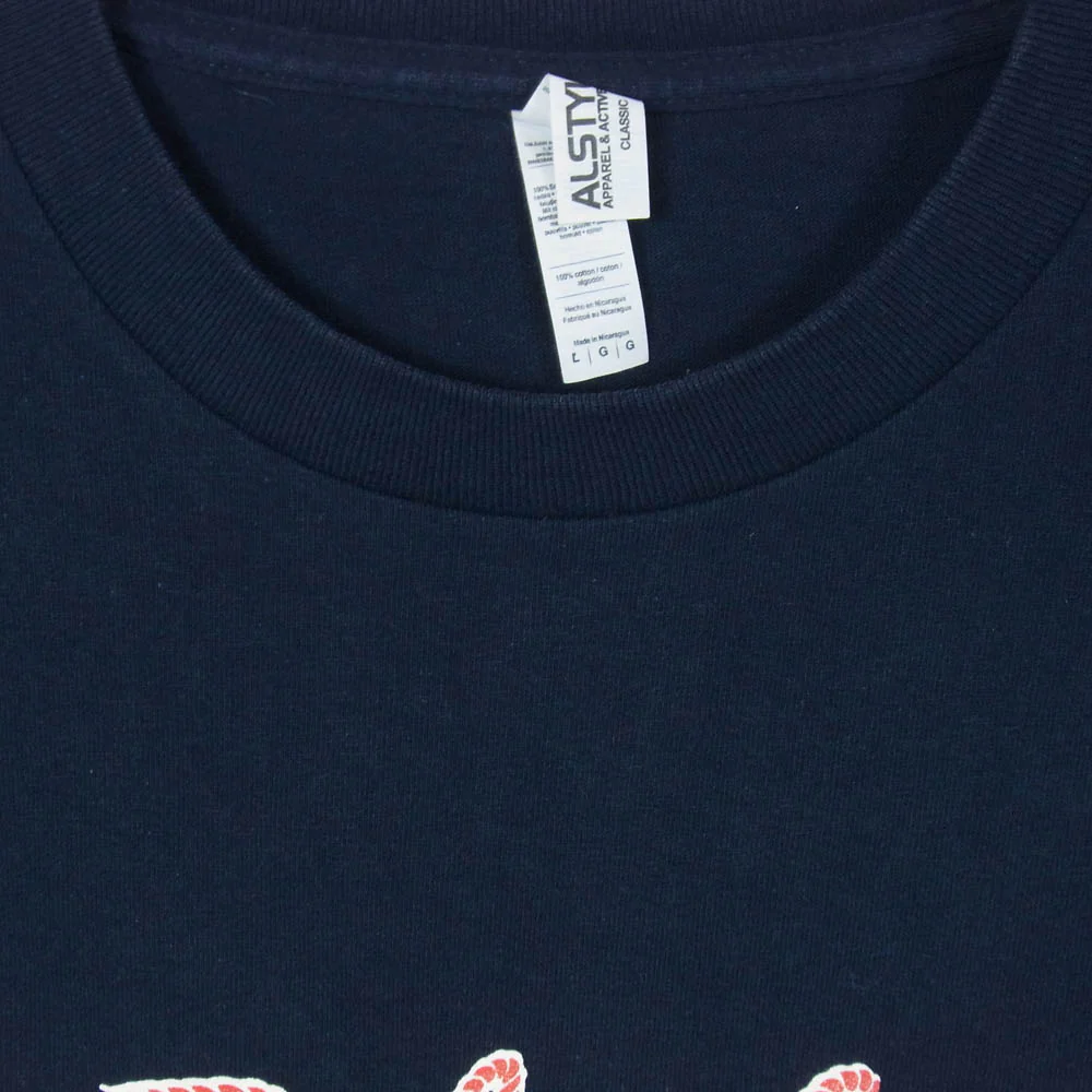 TENDERLOIN テンダーロイン 21SS TEE RH ロゴ プリント 半袖 Tシャツ ネイビー系 L【中古】 - Image 3