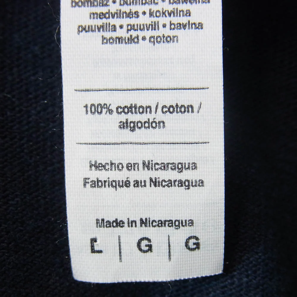 TENDERLOIN テンダーロイン 21SS TEE RH ロゴ プリント 半袖 Tシャツ ネイビー系 L【中古】 - Image 5