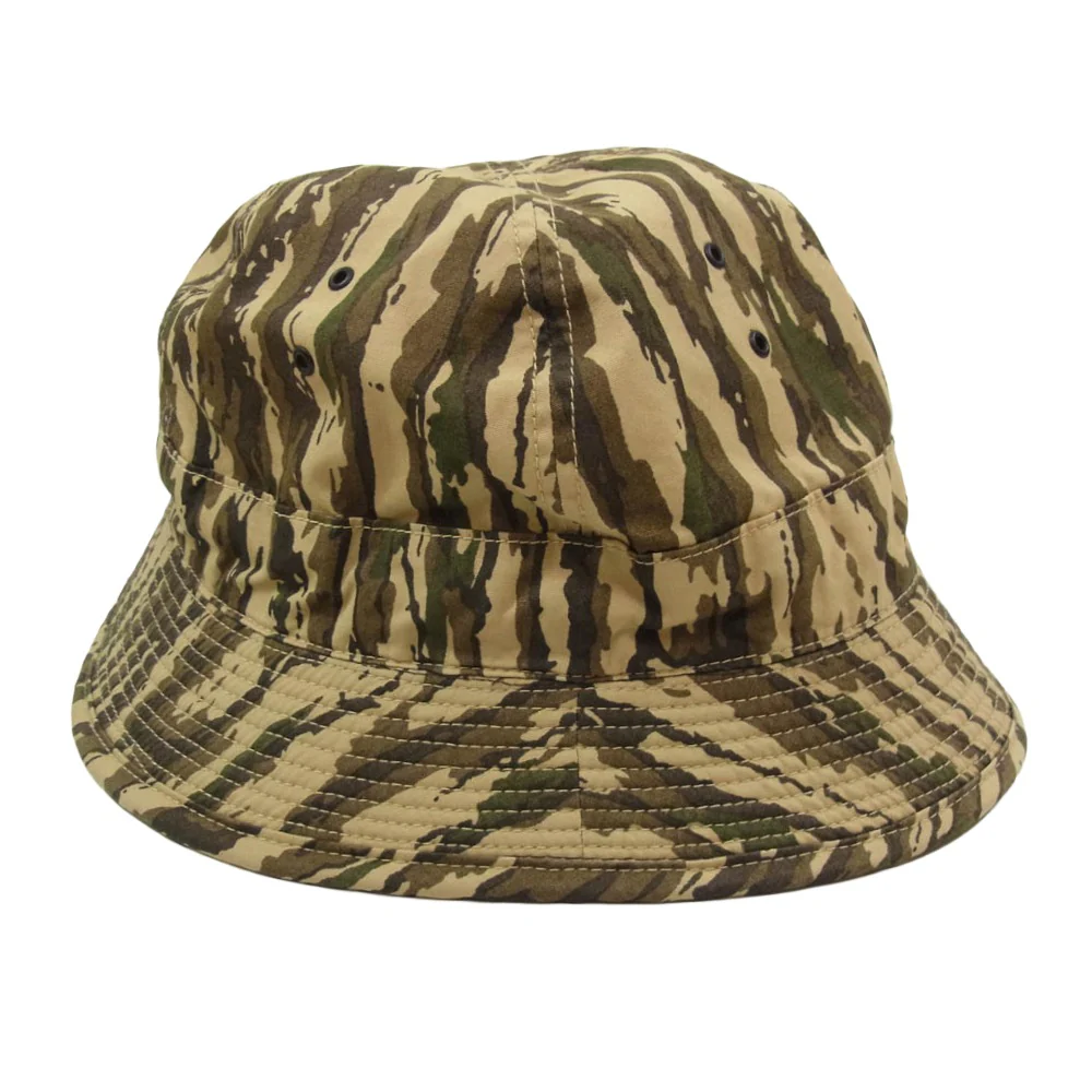 TENDERLOIN テンダーロイン T-JUNGLE HAT ジャングル 迷彩 カモ 帽子 ハット カーキ系 L【中古】 - Image 3