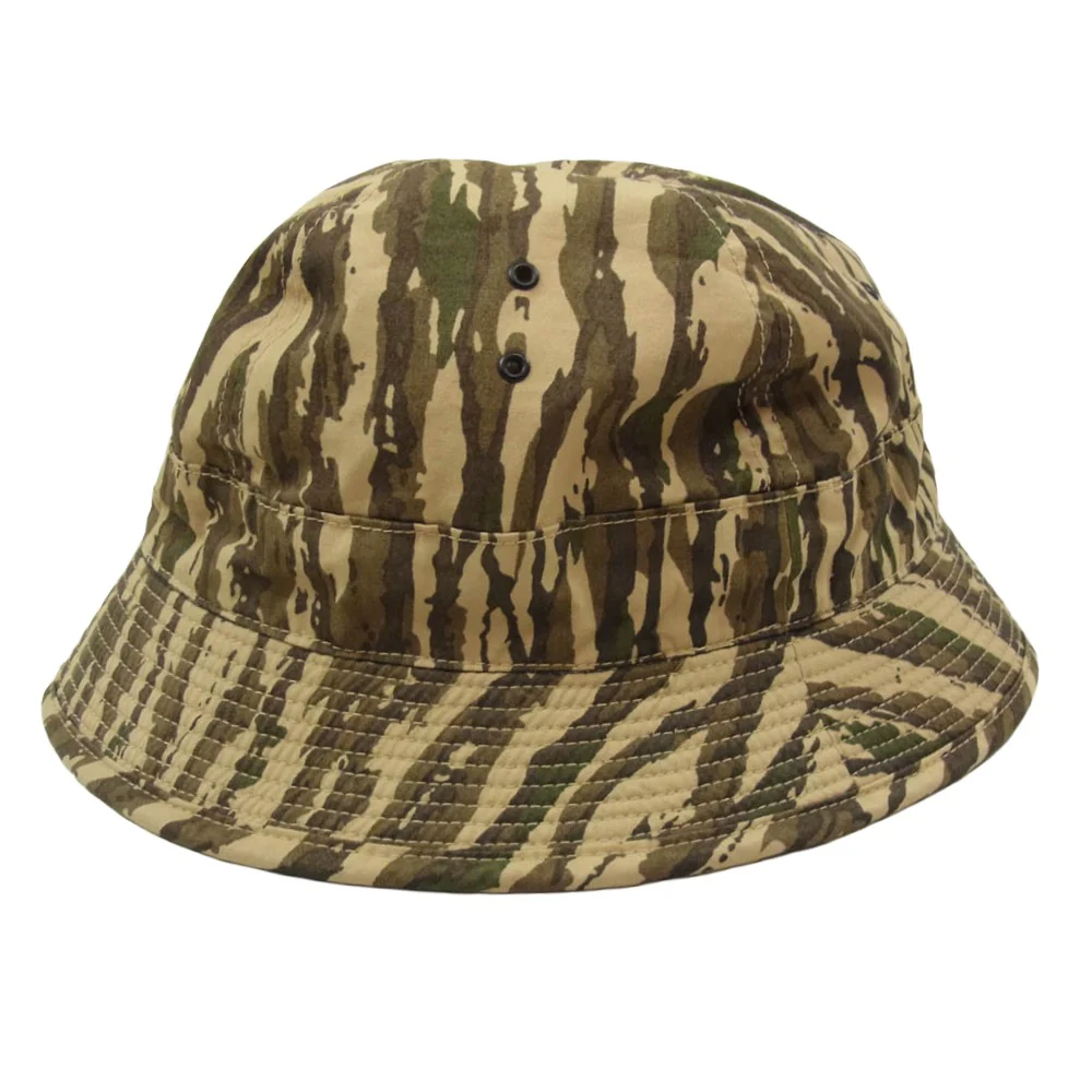 TENDERLOIN テンダーロイン T-JUNGLE HAT ジャングル 迷彩 カモ 帽子 ハット カーキ系 L【中古】 - Image 4