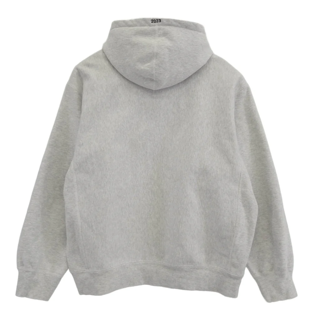 Supreme シュプリーム 23AW Box Logo Hooded Sweatshirt カモフラ ボックスロゴ プルオーバーパーカー フーディ グレー系 L【中古】 - Image 2