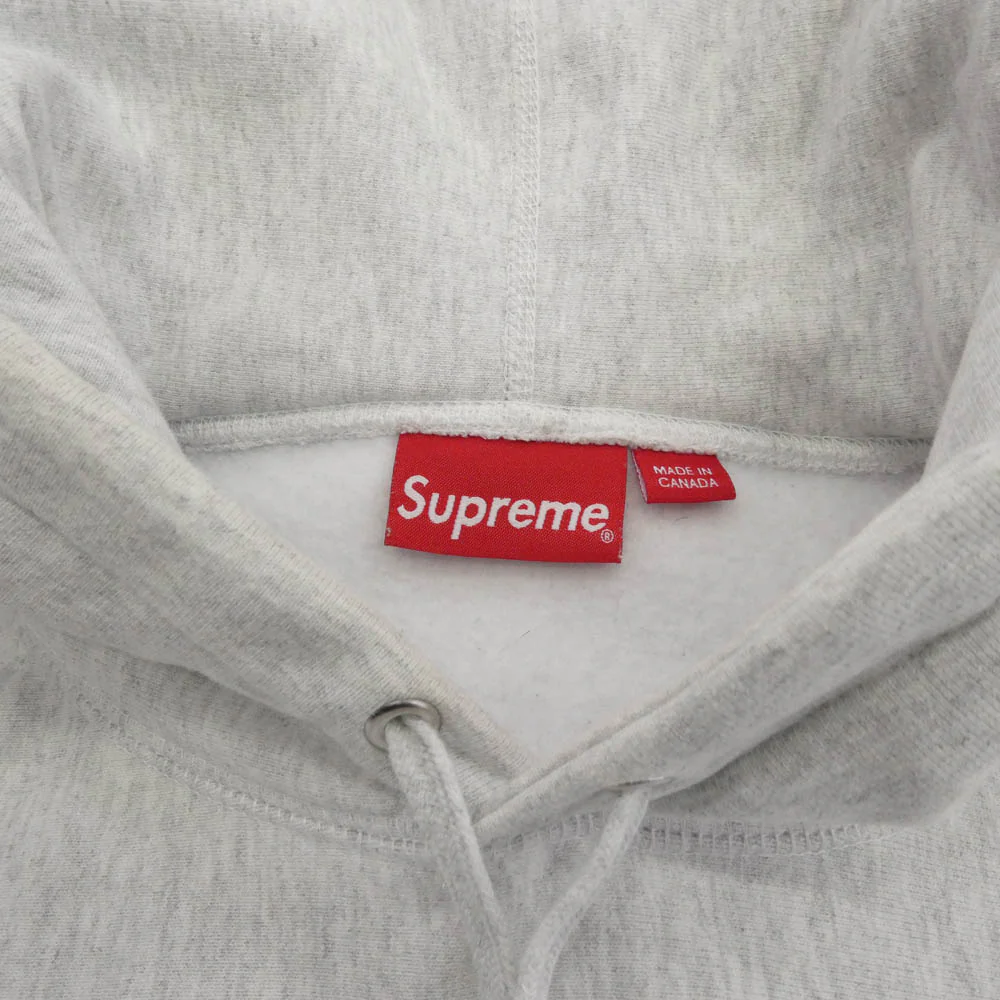 Supreme シュプリーム 23AW Box Logo Hooded Sweatshirt カモフラ ボックスロゴ プルオーバーパーカー フーディ グレー系 L【中古】 - Image 3