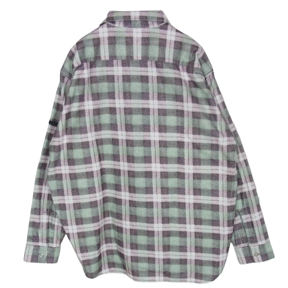 N.HOOLYWOOD エヌハリウッド 2252-SH60-025 GRN CHECK 長袖 チェック ネル シャツ グリーン系 36【極上美品】【中古】 - Image 2