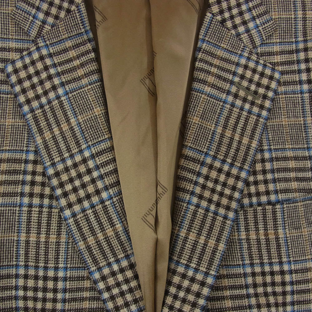 Dunhill ダンヒル STEVEN HITCHCOCK ウール シルク テーラード ジャケット ブラウン系 48【中古】 - Image 3