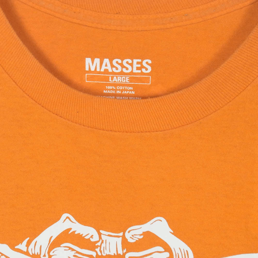 MASSES マシス ボーンプリント 長袖カットソー オレンジ系 L【中古】 - Image 3