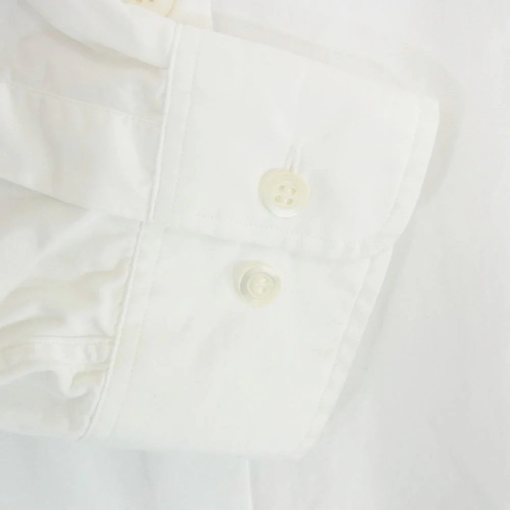 DRIES VAN NOTEN ドリスヴァンノッテン コットン オーバーサイズ 長袖 シャツ ホワイト系 M【中古】 - Image 4