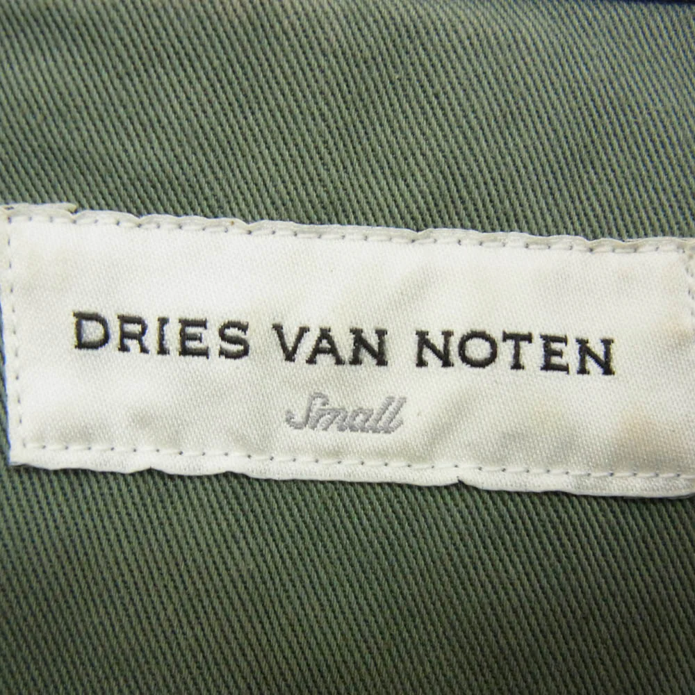 DRIES VAN NOTEN ããªã¹ãŽã¡ã³ãããã³ ãªãŒããŒãµã€ãº ããªã¿ãªãŒ ã·ã£ã ã«ãŒãç³» Sãäžå€ã - Image 5