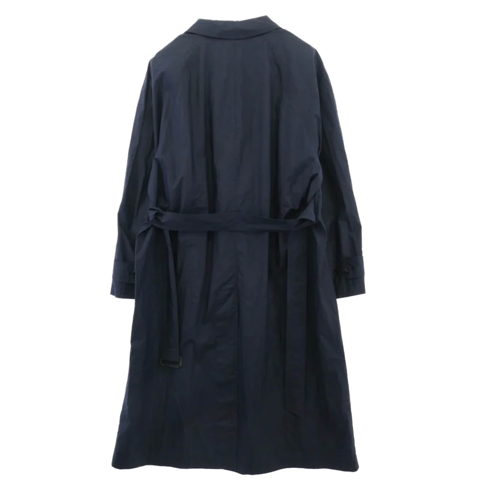 Brioni ブリオーニ PURO COTONE ステンカラー コート ネイビー系 50【中古】 - Image 2