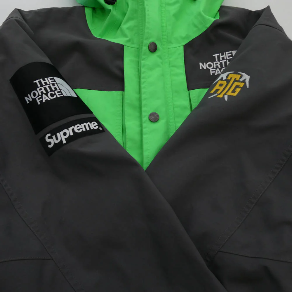Supreme シュプリーム 20SS NP619031 × The North Face ノースフェイス RTG Jacket GORE-TEX マウンテン パーカー ナイロンジャケット 蛍光グリーン系 M【中古】 - Image 7