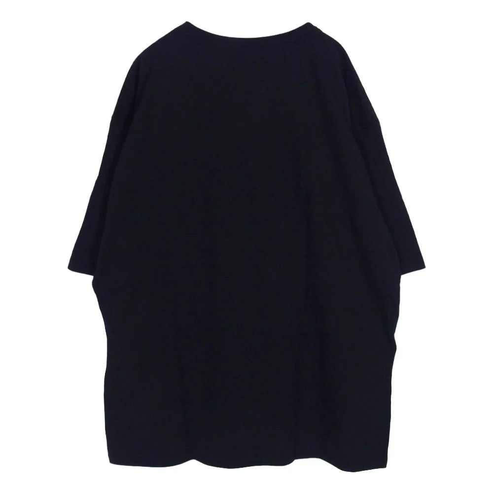 Y's Yohji Yamamoto ワイズ ヨウジヤマモト YL-T81-950 New Era S/S COTTON TEE ニューエラ ロゴプリント クルーネック 半袖 カットソー Tシャツ ブラック系 5【極上美品】【中古】 - Image 2