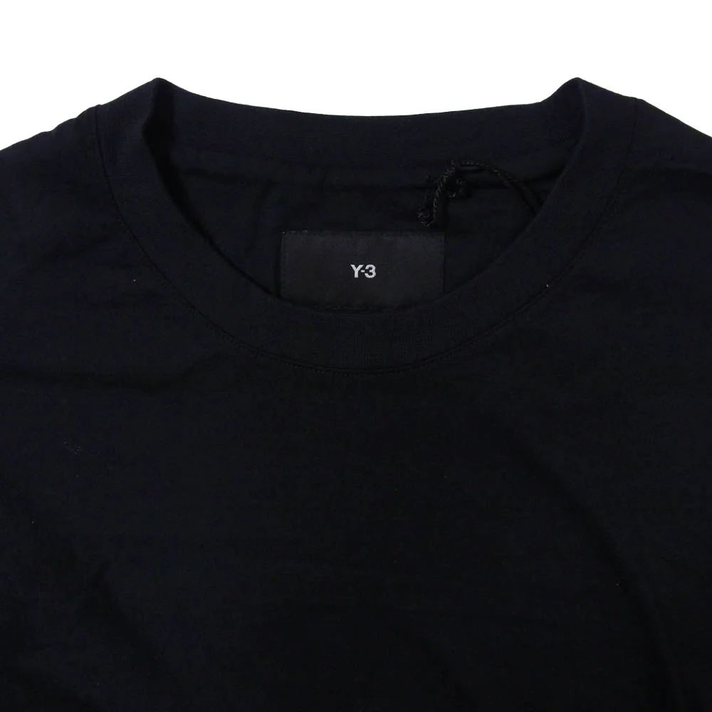 Y-3 Yohji Yamamoto ワイスリー ヨウジヤマモト IZ3122 GFX LS TEE グラフィック ロゴプリント ロングスリーブ 長袖 Tシャツ カットソー ブラック系 L【極上美品】【中古】 - Image 3