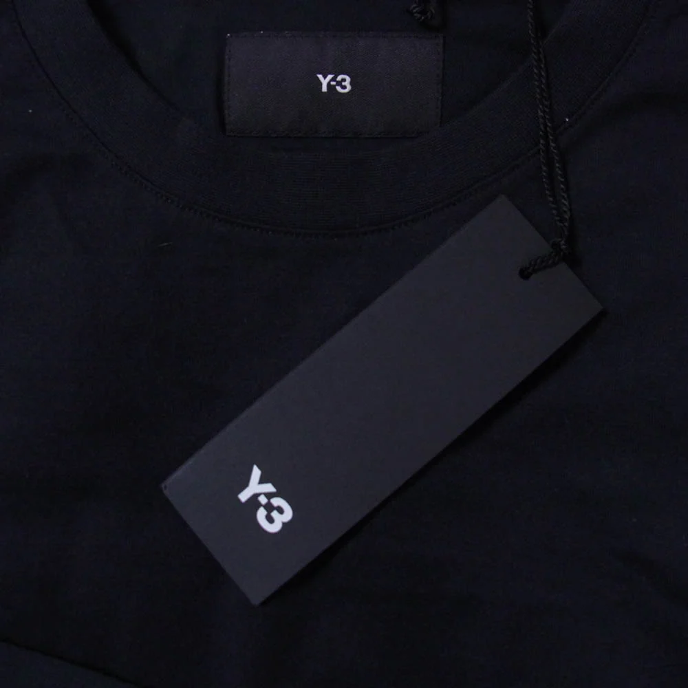 Y-3 Yohji Yamamoto ワイスリー ヨウジヤマモト IZ3122 GFX LS TEE グラフィック ロゴプリント ロングスリーブ 長袖 Tシャツ カットソー ブラック系 L【極上美品】【中古】 - Image 6