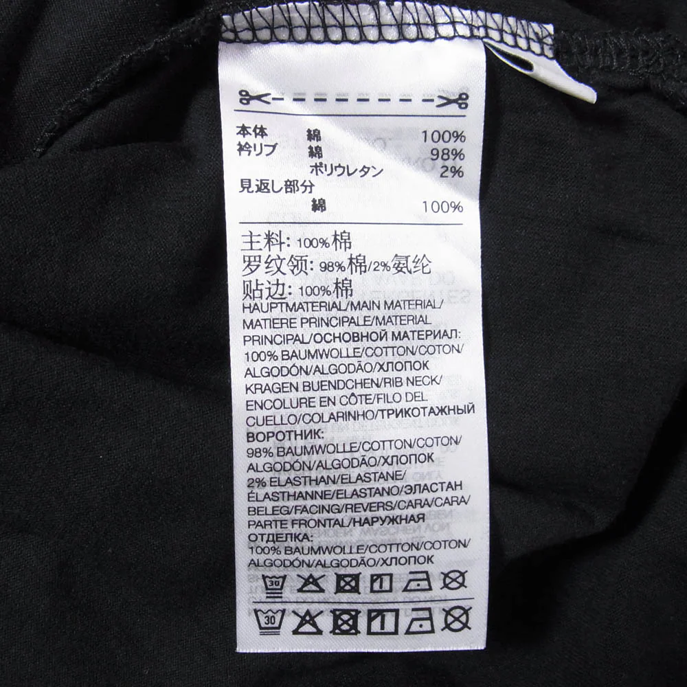 Y-3 Yohji Yamamoto ワイスリー ヨウジヤマモト IZ3122 GFX LS TEE グラフィック ロゴプリント ロングスリーブ 長袖 Tシャツ カットソー ブラック系 L【極上美品】【中古】 - Image 7
