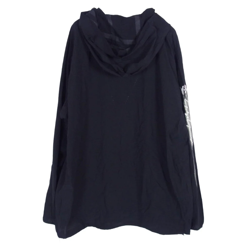 Y-3 Yohji Yamamoto ワイスリー ヨウジヤマモト IN8746 M RUN JACKET フーデッド ナイロン ランニング ジャケット ブラック系 XL【中古】 - Image 2
