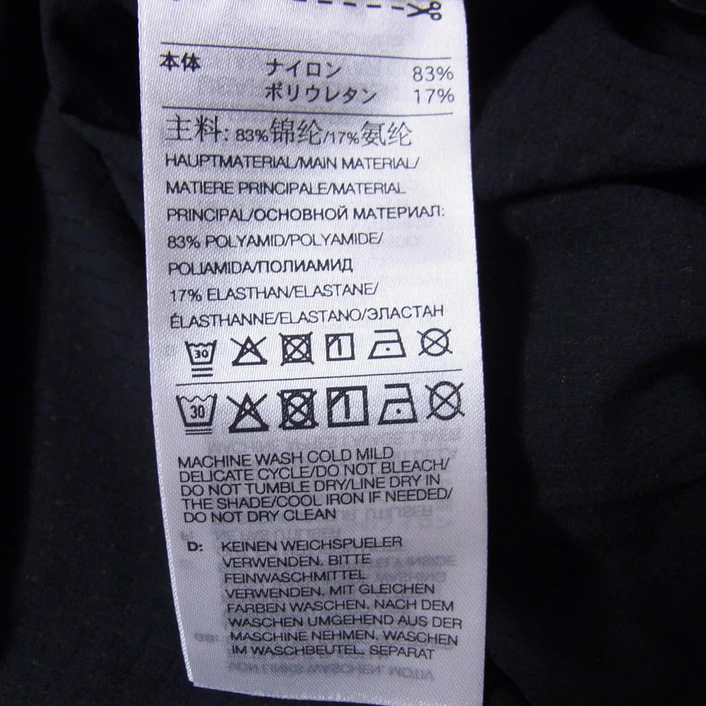 Y-3 Yohji Yamamoto ワイスリー ヨウジヤマモト IN8746 M RUN JACKET フーデッド ナイロン ランニング ジャケット ブラック系 XL【中古】 - Image 6