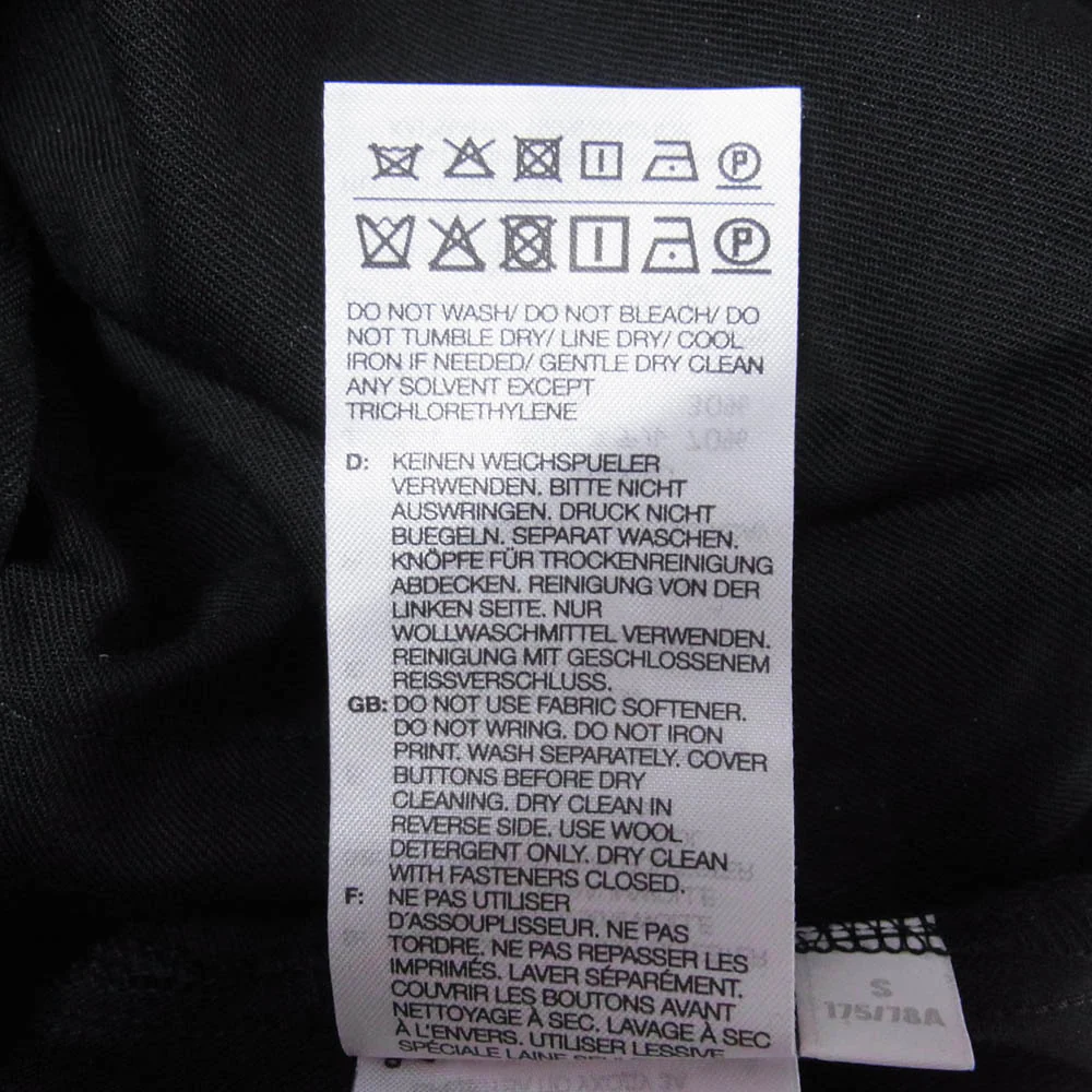 Y-3 Yohji Yamamoto ワイスリー ヨウジヤマモト 24AW IW7463 REF WO TP ワイド イージートラックパンツ ブラック系 S【中古】 - Image 6