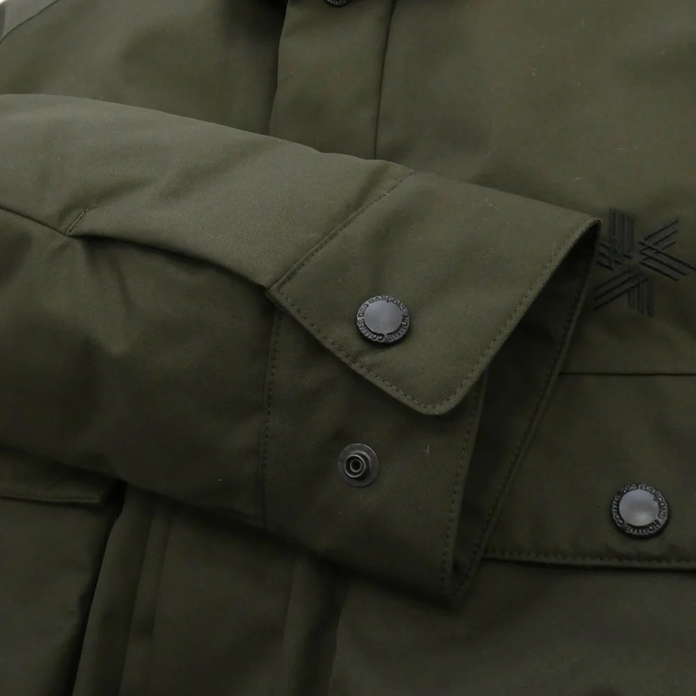 COMME des GARCONS HOMME コムデギャルソンオム GL25729CDG WINDSTOPPER Three-Dimensional Down Shirt ウィンドストッパー ダウン シャツ ジャケット カーキ系 S【極上美品】【中古】 - Image 4