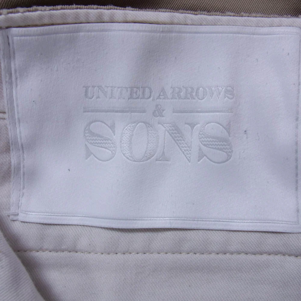 UNITED ARROWS ユナイテッドアローズ 5144-211-0095 PT-17A ダメージ加工 チノパンツ ベージュ系 L【中古】 - Image 4