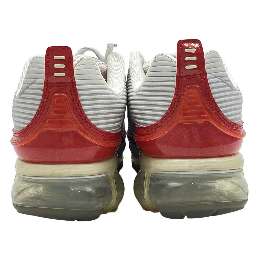 NIKE ナイキ CK2718-002 Air Vapormax 360 Vast Grey White エア ヴェイパーマックス 360 ヴァスト グレー ホワイト ローカット スニーカー ホワイト系 レッド系 26.5cm【中古】 - Image 3