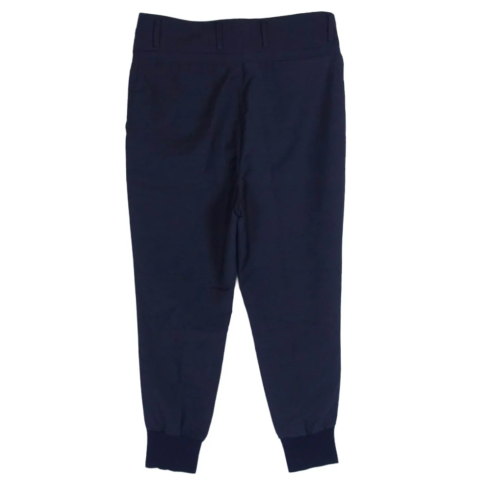 Paul Smith ポール・スミス PM-HS-48040 タック テーパード リブパンツ ネイビー系 M【中古】 - Image 2